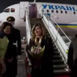 Зеленський та перша леді прибули до Вільнюса (відео)