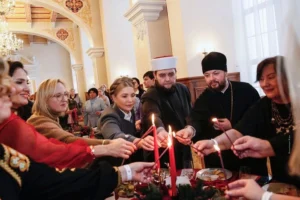 Тимошенко показала, як молилася за Україну (фото)