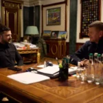 Президент зустрівся із Залужним (фото)