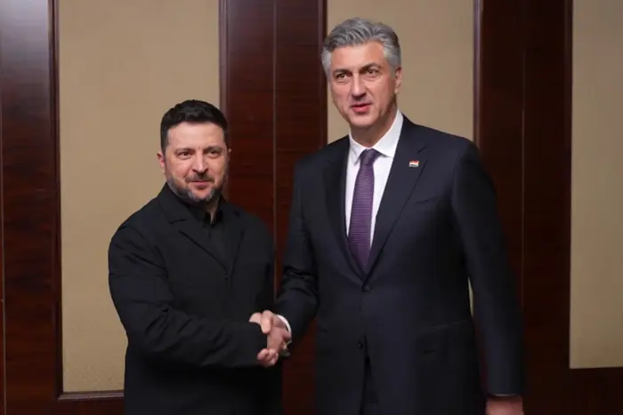 Зеленський з прем’єр-міністром Хорватії обговорив енергетичну співпрацю