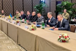 У Женеві завершився перший день переговорів України, США та Росії на політичному рівні