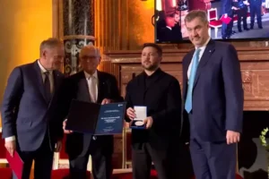 Зеленський отримав премію імені Евальда фон Кляйста