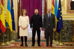 Зеленський зустрівся з головами обох палат парламенту Іспанії