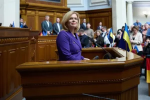 У Раді президентка Бундестагу оголосила про допомогу Україні на €200 млн